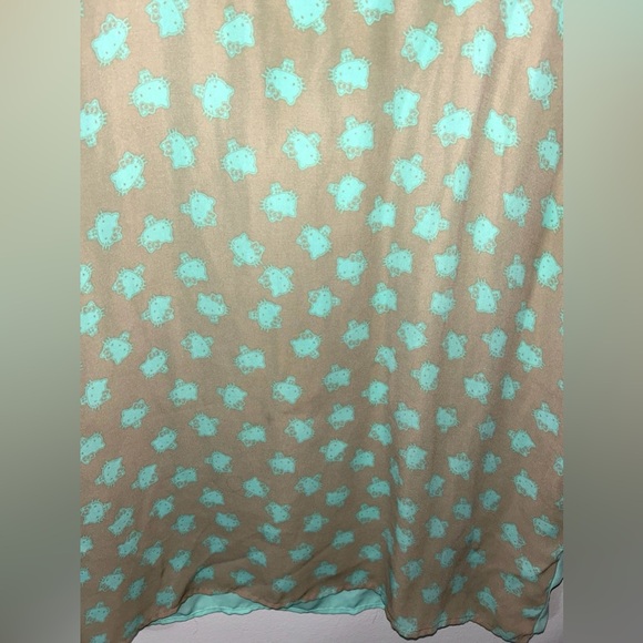 H&M Teal and Gray Hello Kitty Sleeveless Top small - Picture 2 of 8